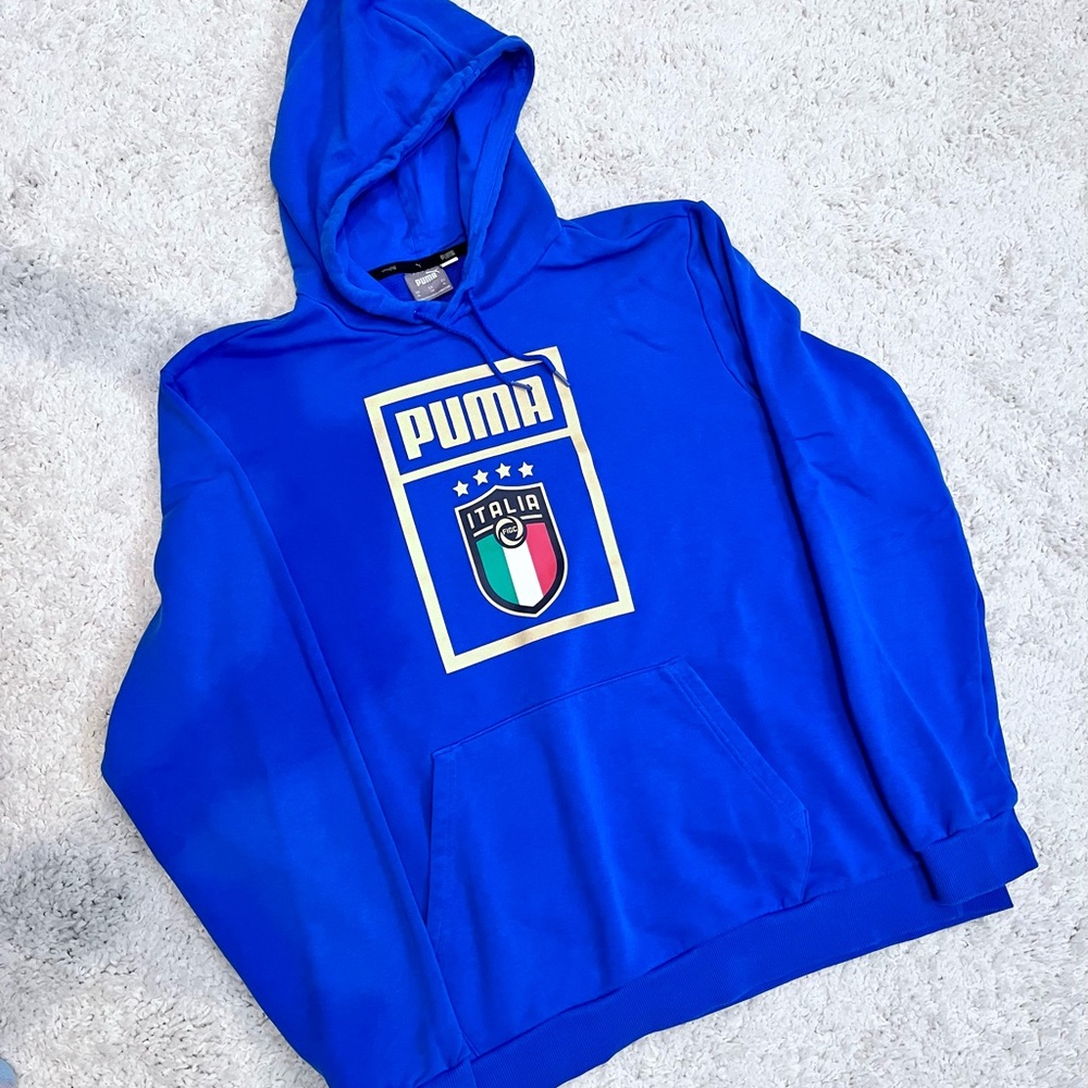 PUMA Blue Italia Logo Sweater